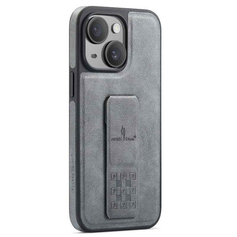 Coque iPhone 14 Effet Cuir avec Support