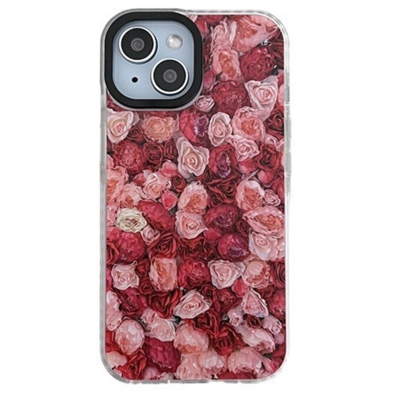Coque iPhone 14 Roses Romantiques
