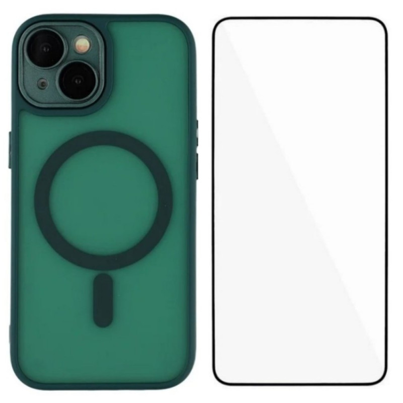 Coque iPhone 14 Plus MagSafe Hybride avec Protecteur Écran