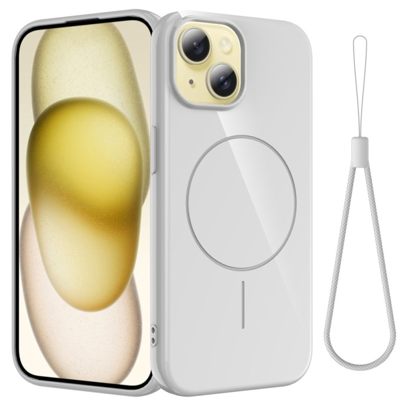 Coque iPhone 14 Plus Silicone avec lanière