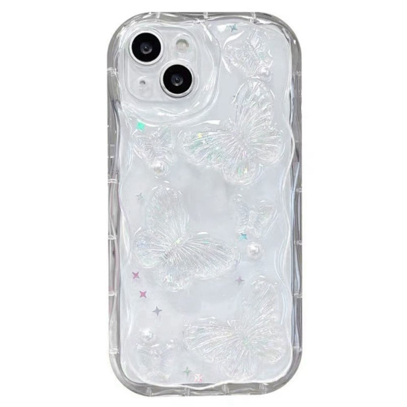 Coque iPhone 14 Pearl Butterfly Design