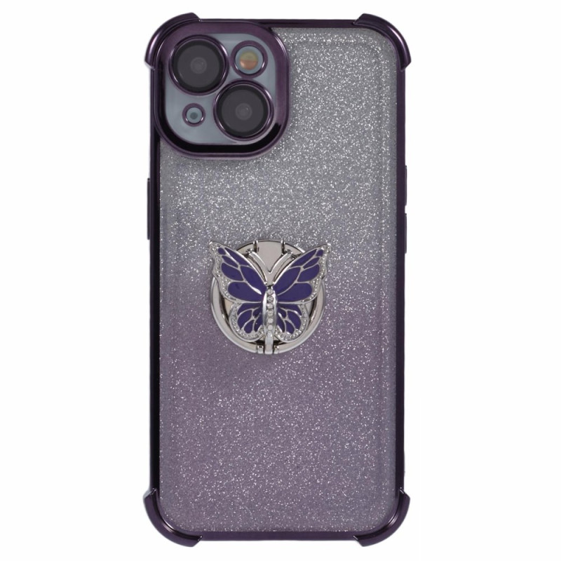 Coque iPhone 14 Support Papillon Intégré