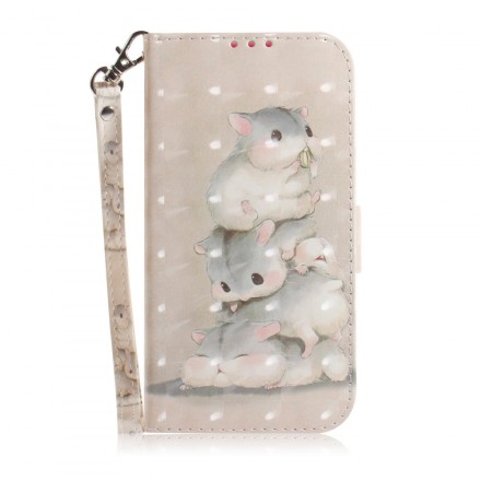 Housse Sony Xperia 10 Hamsters à Lanière Housse Sony Xperia 10 Hamsters à Lanière