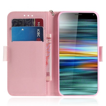 Housse Sony Xperia 10 Hamsters à Lanière Housse Sony Xperia 10 Hamsters à Lanière