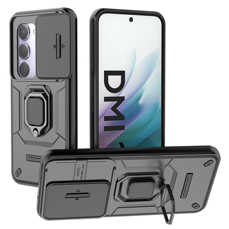 Coque Xiaomi Redmi 15 4G Ring Résistante avec Protecteur Camera