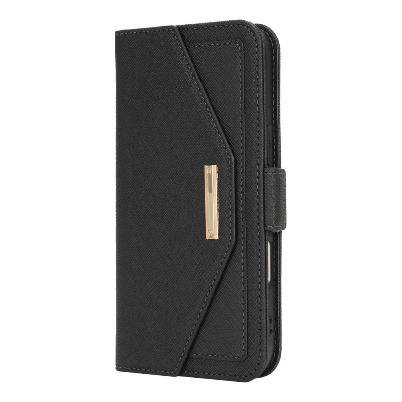 Housse iPhone 17 Portefeuille avec Bandoulière et Miroir