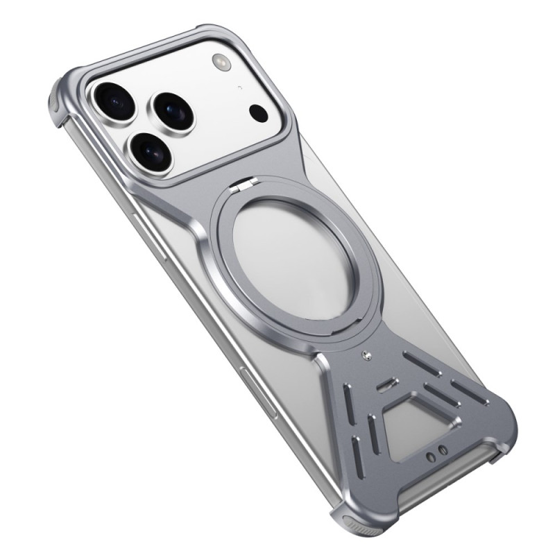 Coque Bumper iPhone 17 Pro MagSafe avec Support Rotatif