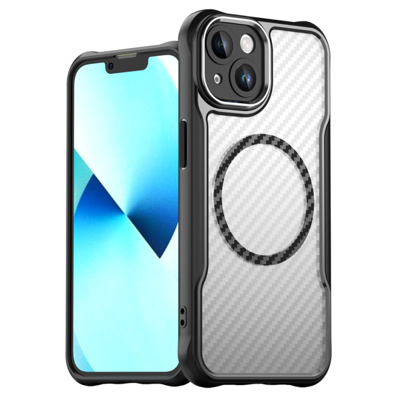 Coque iPhone 13 Translucide Fibre Carbone