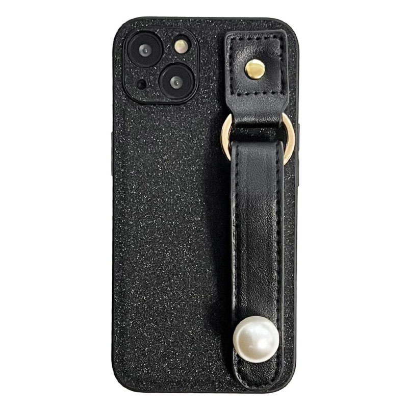 Coque iPhone 13 Sangle Perlée