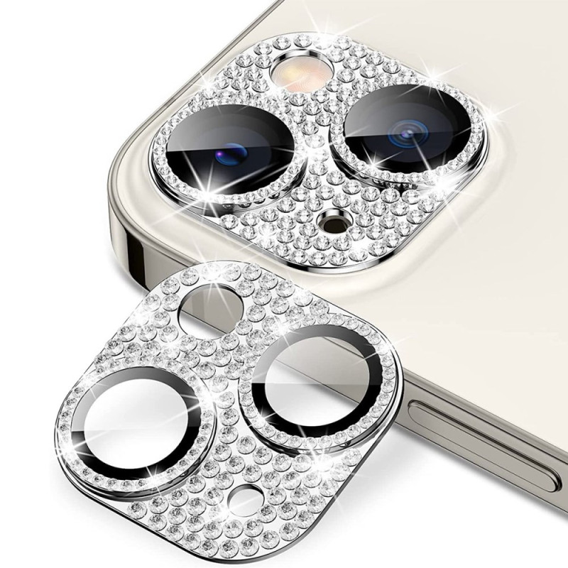 Protection Appareil Photo pour iPhone 13 Strass
