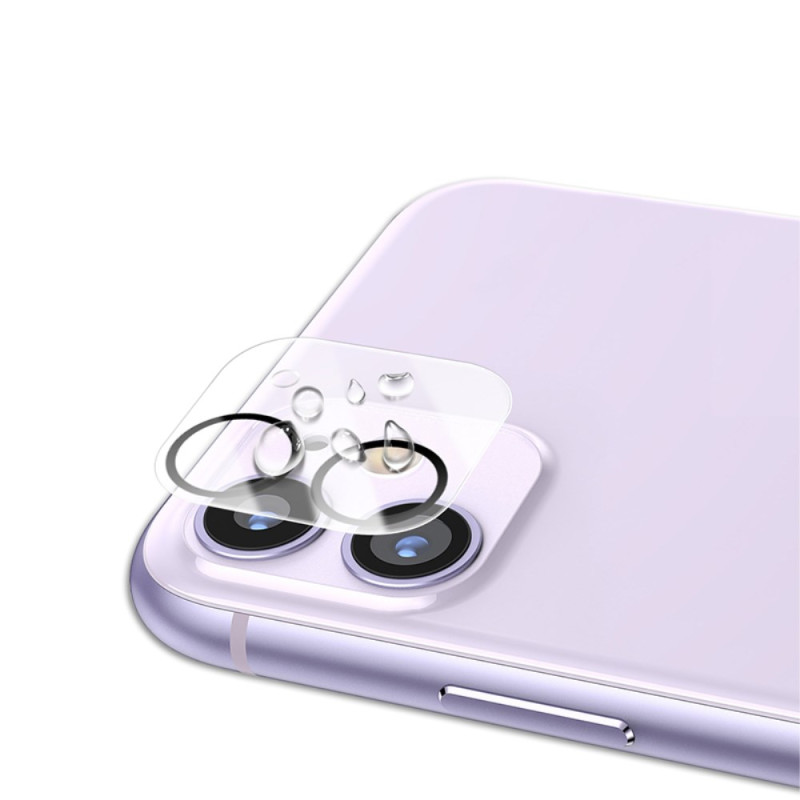 Lentille de Protection en Verre Trempé iPhone 11 (cercles noires)