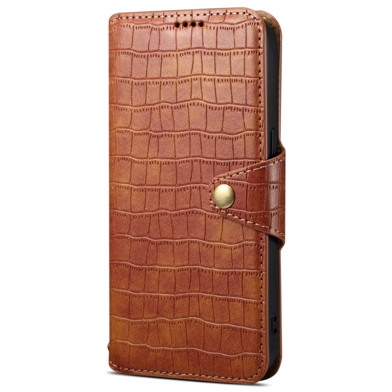 Housse iPhone 12 / 12 Pro Effet Crocodile