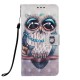 Housse Samsung Galaxy A30 Miss Hibou à Lanière