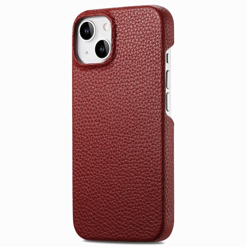 Coque iPhone 14 Plus Texture Litchi