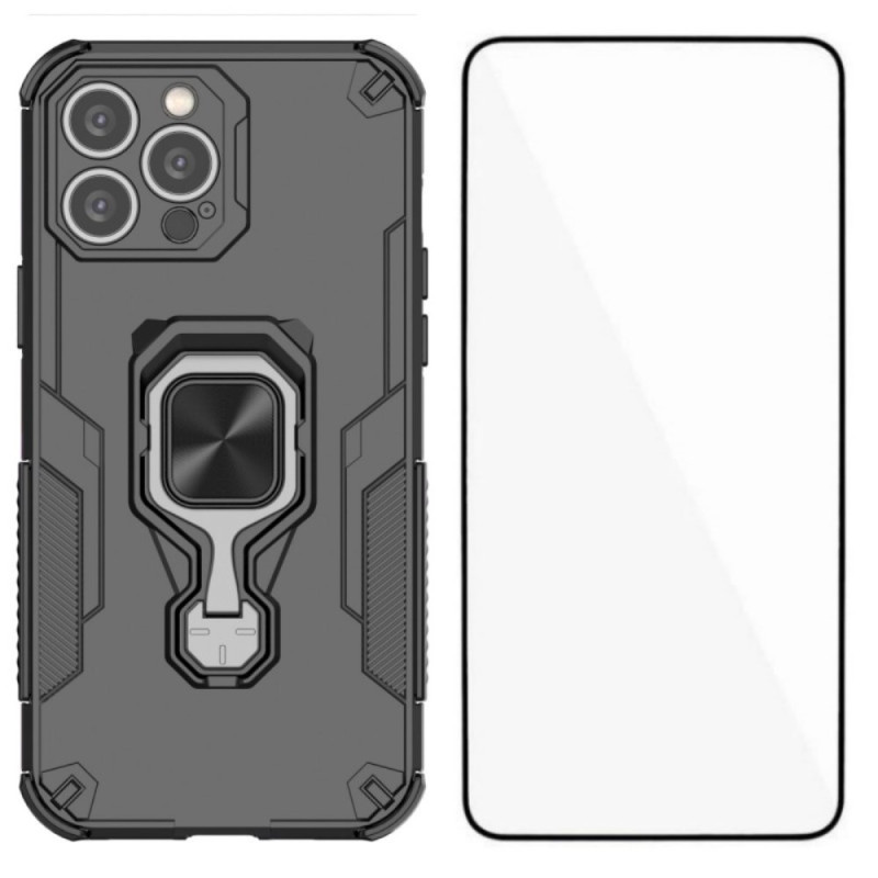 Coque iPhone 14 Pro Ultra Résistante avec Support et Protecteur Écran