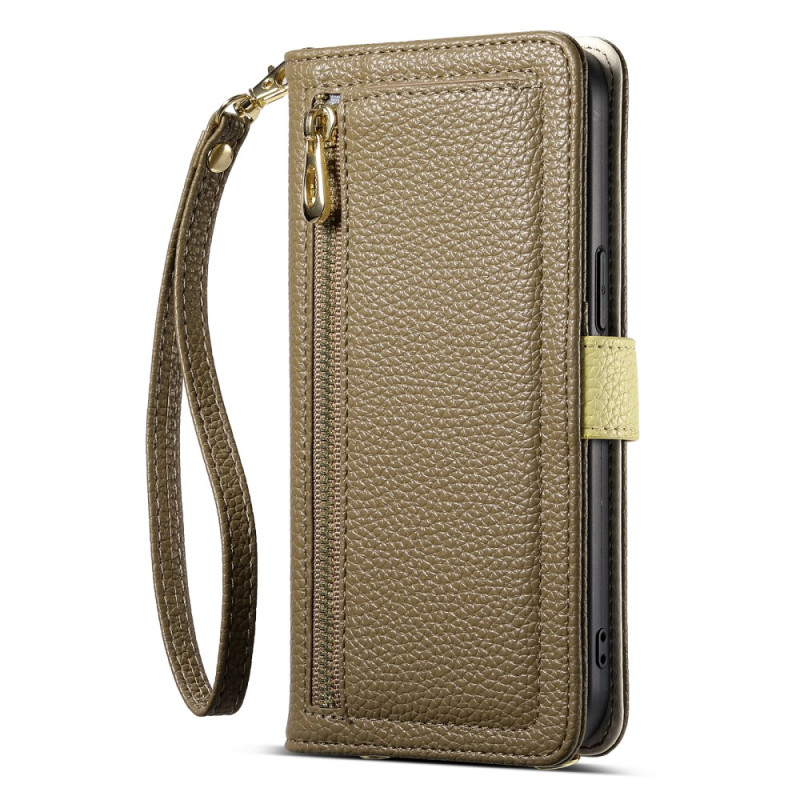 Housse IPhone 14 Pro Poche Zippée et Miroir