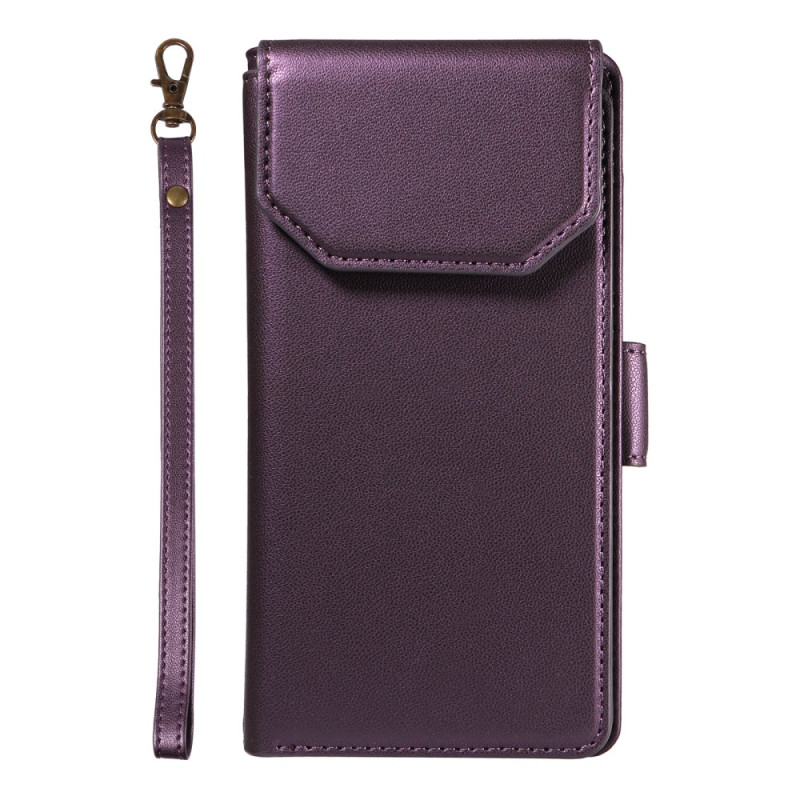 Housse iPhone 14 Pro Porte-cartes et Dragonne