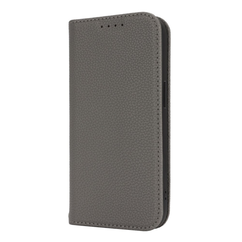Flip Cover IPhone 14 Pro Max Cuir Texturé à Lanière
