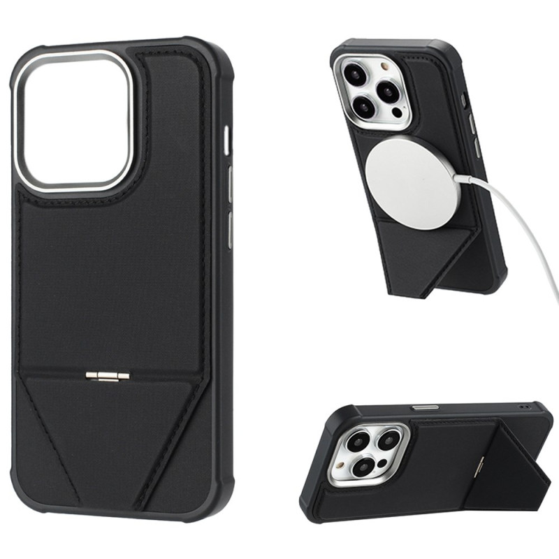 Coque iPhone 14 Pro Max MagSafe Support et Cadre Métallique