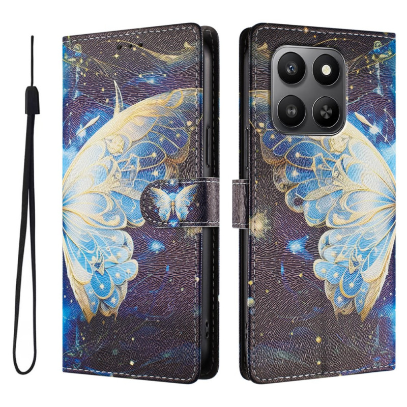 Housse Honor 400 Smart 5G / 4G Motif Papillon