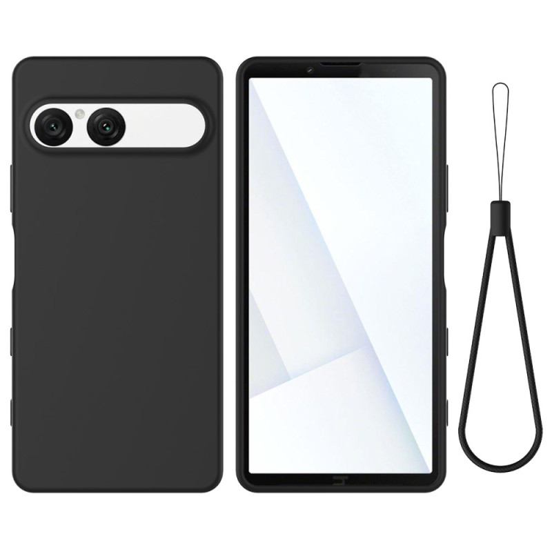 Coque Sony Xperia 10 VII Silicone avec Lanière