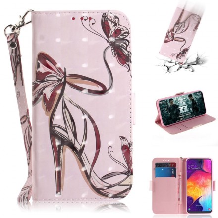 Housse Samsung Galaxy A50 Escarpin à Lanière Housse Samsung Galaxy A50 Escarpin à Lanière