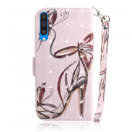 Housse Samsung Galaxy A50 Escarpin à Lanière Housse Samsung Galaxy A50 Escarpin à Lanière