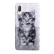 Housse Sony Xperia L3 Chat Noir et Blanc Housse Sony Xperia L3 Chat Noir et Blanc
