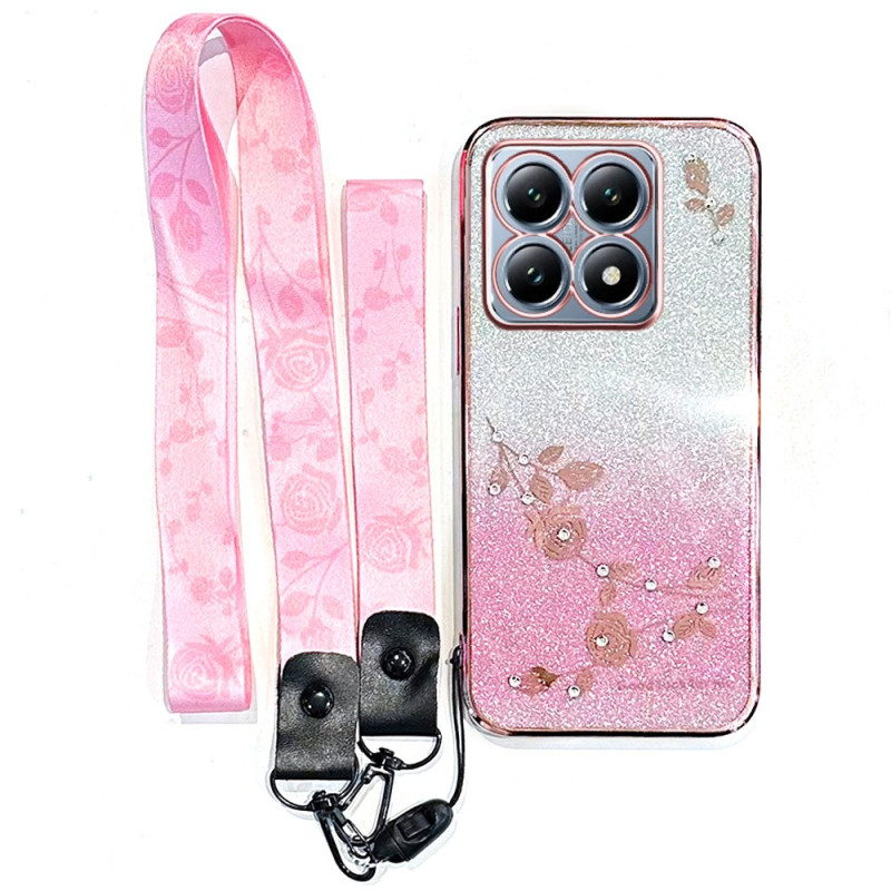 Coque Xiaomi 15T Strass à Lanières KADEM