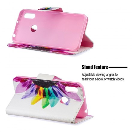 Housse Huawei Y6 2019 Fleur Aquarelle Housse Huawei Y6 2019 Fleur Aquarelle