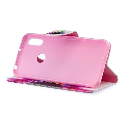 Housse Huawei Y6 2019 Fleur Aquarelle Housse Huawei Y6 2019 Fleur Aquarelle