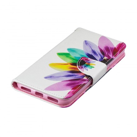Housse Huawei Y6 2019 Fleur Aquarelle Housse Huawei Y6 2019 Fleur Aquarelle