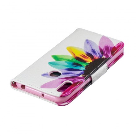 Housse Huawei Y6 2019 Fleur Aquarelle Housse Huawei Y6 2019 Fleur Aquarelle