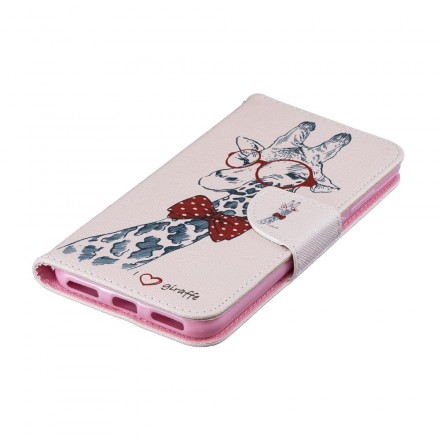 Housse Huawei Y6 2019 Girafe Intello