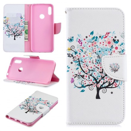 Housse Huawei Y6 2019 Flowered Tree