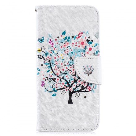 Housse Huawei Y6 2019 Flowered Tree