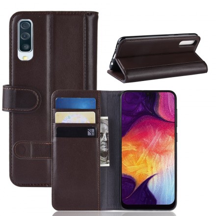Housse Samsung Galaxy A50 Cuir Fendu Housse Samsung Galaxy A50 Cuir Fendu