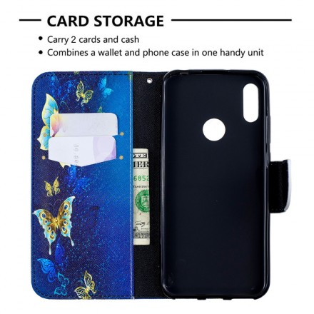 Housse Huawei Y6 2019 Papillons Dans La Nuit Housse Huawei Y6 2019 Papillons Dans La Nuit