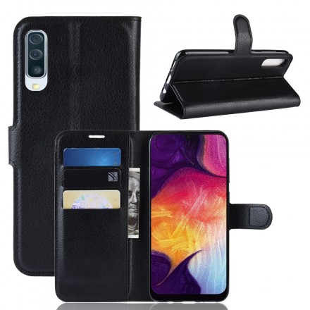Housse Samsung Galaxy A50 Simili Cuir Rétro Housse Samsung Galaxy A50 Simili Cuir Rétro