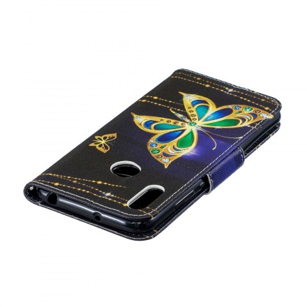 Housse Huawei Y6 2019 Papillon Magique Housse Huawei Y6 2019 Papillon Magique