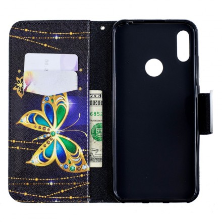Housse Huawei Y6 2019 Papillon Magique Housse Huawei Y6 2019 Papillon Magique