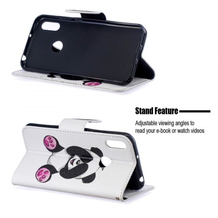 Housse Huawei Y6 2019 Panda Fun Housse Huawei Y6 2019 Panda Fun