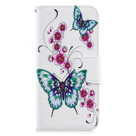 Housse Huawei Y6 2019 Merveilleux Papillons Housse Huawei Y6 2019 Merveilleux Papillons