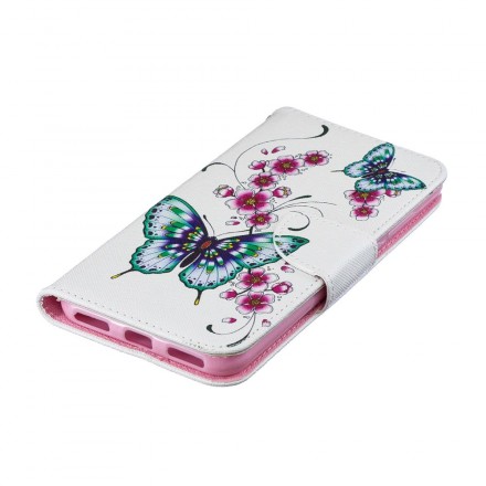 Housse Huawei Y6 2019 Merveilleux Papillons Housse Huawei Y6 2019 Merveilleux Papillons