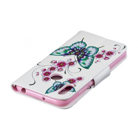 Housse Huawei Y6 2019 Merveilleux Papillons Housse Huawei Y6 2019 Merveilleux Papillons