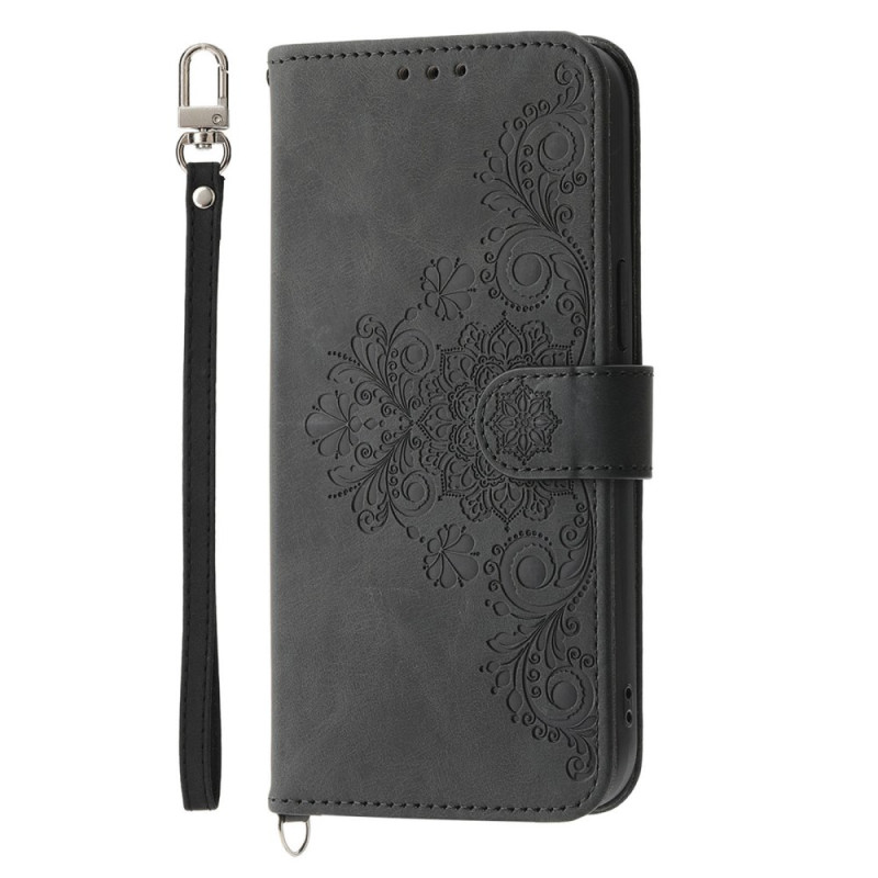 Housse Xiaomi 17 Pro Max Dentelle avec Lanière et Bandoulière