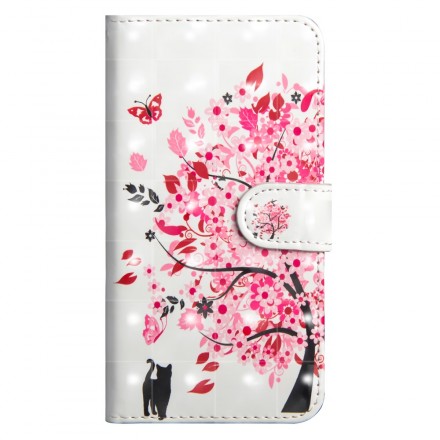 Housse Huawei Y6 2019 Arbre Rose Housse Huawei Y6 2019 Arbre Rose