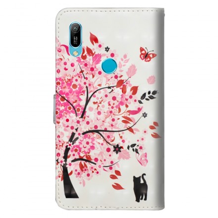 Housse Huawei Y6 2019 Arbre Rose Housse Huawei Y6 2019 Arbre Rose