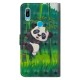 Housse Huawei Y6 2019 Panda et Bambou