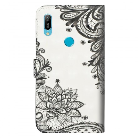 Housse Huawei Y6 2019 Chic Dentelle Housse Huawei Y6 2019 Chic Dentelle